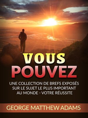 cover image of Vous Pouvez (Traduit)